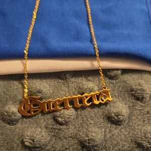 Gold Name Necklace